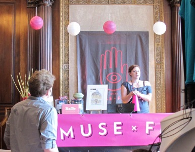 Ashley at the Muse Fest